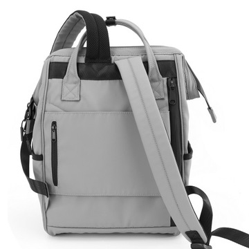 Рюкзак Himawari 1884 для ноутбука 15,6 16,4 USB городской водонепроницаемый j/серый