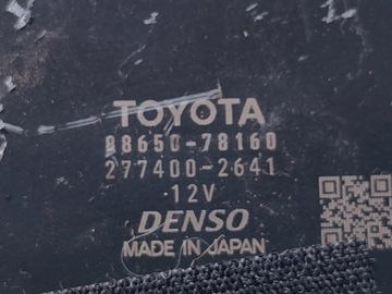 LEXUS NX ŘÍZENÍ KLIMATIZACE / TOPENÍ 300H FULL HYBRID 88650-78160