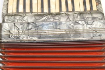 Старый аккордеон ROYAL Standard Bellona, ​​антикварный, уникальный, коллекционный предмет