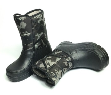 МУЖСКИЕ СНЕЖНЫЕ БОТИНКИ ИЗ ПЕНЫ, ЛЕГКИЕ, ВОДОНЕПРОНИЦАЕМЫЕ С ИЗОЛЯЦИЕЙ