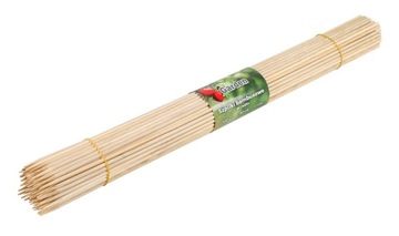100 szt. SZPILKI BAMBUSOWE NATURALNE BAMBUS ŁUPANY DO ROŚLIN 60 cm 5mm