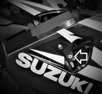 Crash pady gsx-r GSXR 600 GSX R 750 Suzuki K4 K5 2004 2005 ROSA