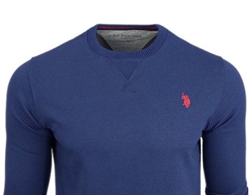 Bluza męska Bez kaptura Bluza męska sportowa Granatowa US Polo Assn r. 3XL