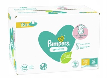 Салфетки Pampers Sensitive 12х52 шт.