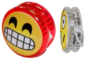 JOJO YOYO EMOTKI ŚWIECĄCE KOLOROWE 6CM E1685 EMAJ