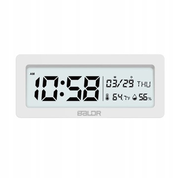 Cyfrowe Radio Elektryczny Budzik LED USB