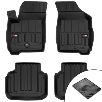 Gumové koberce 3D Dodge Journey I 2008-2020 podložka bonus