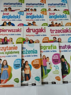 KARTY PRACY x13 klas 1-3 SZK Podstawowa Matematyka