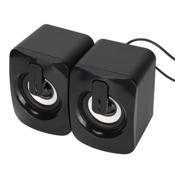 Мини-компьютерный динамик A2, четкие басы, кабель питания USB