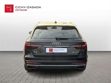 Audi A4 B9 Avant Facelifting 2.0 35 TFSI 150KM 2021 Audi A4 Avant FVmarza skorzana tapicerka kamera cofania ACC od Dealera, zdjęcie 5