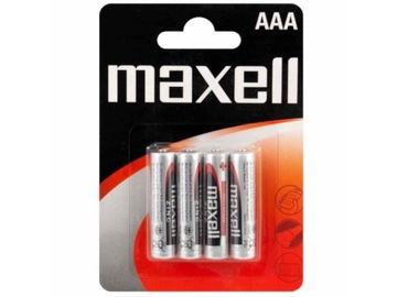 Bateria cynkowo-węglowa Maxell ZINC 1,5V R3/AAA 4 szt.