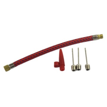 Bike Pump Extension Hose Tube Schrader Valves Sports Ball Needle Model 1