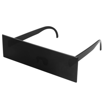 ŚMIESZNE OKULARY IMPREZOWE OKULARY PRZECIWSŁONECZNE Z KWADRATOWYM PASKIEM