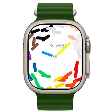 SMARTWATCH ULTRA SMART ULTRAWATCH МУЖЧИНЫ ЖЕНЩИНЫ МЕНЮ PL GPS ВОДОНЕПРОНИЦАЕМЫЙ NFC