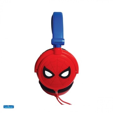Składane słuchawki nauszne Spiderman z funkcją bezpiecznej głośności
