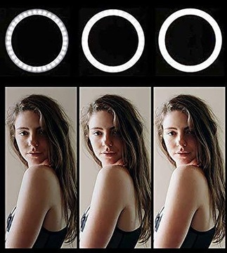 Светодиодный кольцевой светильник для селфи-клипа для ноутбука