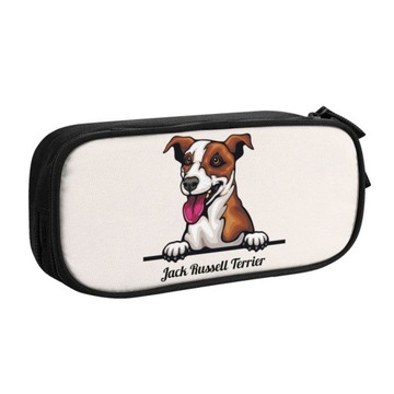 Piórnik Kawaii Peeking pies buldog angielski dla d