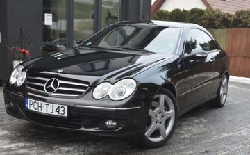Mercedes CLK W209 Coupe C209 1.8 (200 Kompressor) 184KM 2007 Mercedes-Benz CLK Mercedes-Benz CLK 200 Kompressor Automatik Avantgarde Sp
