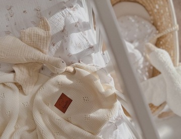 Бамбуковая одеяло вязаное инфантило бриллиант 80x100