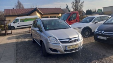 Opel Zafira B 1.8 ECOTEC 140KM 2008 Opel Zafira Opel Zafira B 2008 rok 1.8 benzyna 140 KM 7 osob 1.8 Benzyna, zdjęcie 1