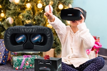GOGLE OKULARY VR 3D 360 DO TELEFONU SMARTFONA WIRTUALNA RZECZYWISTOŚĆ