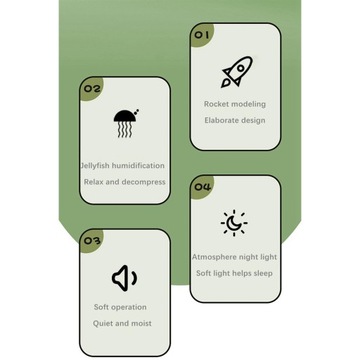 Увлажнитель воздуха Маленькие увлажнители для спальни Розовый