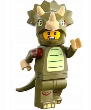 LEGO Minifigures 71045 Seria 25 Postać w kostiumie triceratopsa