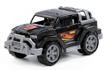 Внедорожник JEEP CAR PATROL, черный автомобиль, 12м+