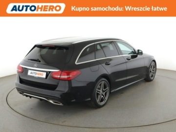 Mercedes Klasa C W205 Kabriolet Facelifting 2.0 300 258KM 2019 Mercedes C 300 automat skóra/alcantara full LED, zdjęcie 6