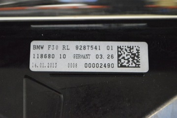 BMW 3 F30 320I 2013 RHD DISPLEJ HEAD-UP
