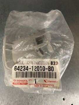 UCHWYT DO BAGAŻNIKA TOYOTA COROLA 64234-12010-B0