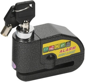 Универсальная мотоциклетная сигнализация, звуковой замок, замок дискового тормоза мотоцикла, 110 дБ