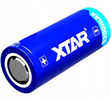 XTAR 26650 520PCM 5200 мАч литий-ионный защищенный аккумулятор 3,7 В 7 А