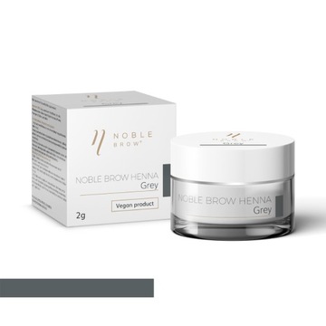 Henna pudrowa do brwi Noble Brow - Grey
