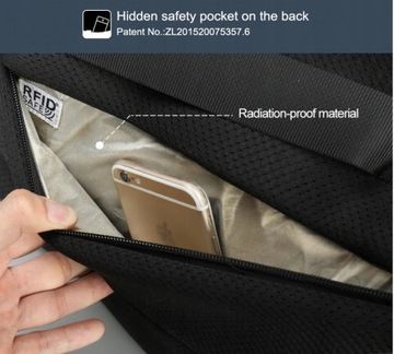 Рюкзак Tigernu для ноутбука 15,6 T-B3668 с USB RFID