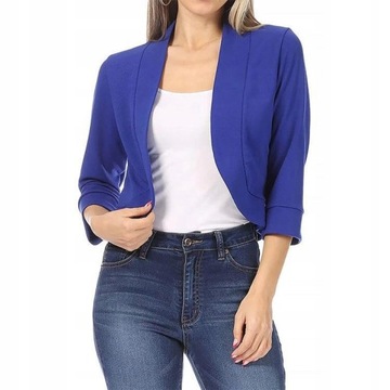 ELEGANCKIE BOLERKO ŻAKIECIK PRZYJĘCIE5XL