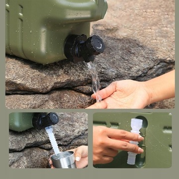 Емкость для воды с краном для воды.