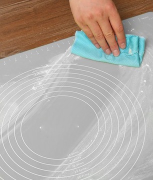 Силиконовый коврик, доска для торта - 65 х 45 см.