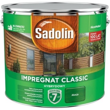 SADOLIN CLASSIC IMPR. HYBRYDOWY 9L AKACJA