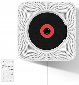Odtwarzacz CD, Montowany ścianie Bluetooth Głośnik