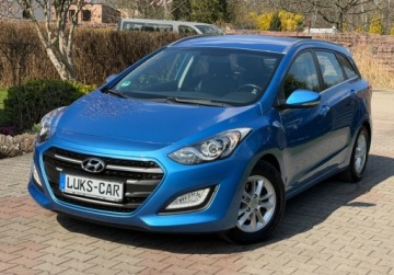 Hyundai i30 II Wagon 1.6 GDI 135KM 2015 Hyundai i30 1,6 GDI 135KM Automat Climatronic Led Bezwypadkowy SERWIS, zdjęcie 36