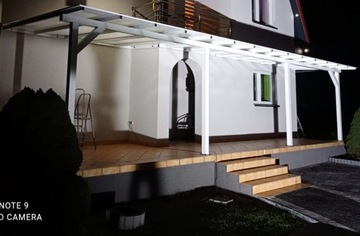 Zadaszenie Tarasu Daszek balkon taras wiata alu aluminiowy