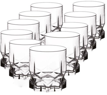 SZKLANKI DO DRINKÓW WHISKY 12szt AMBITION DIAMOND