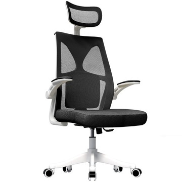 Ergonomiczne krzesło biurowe z zagłówkiem dźwigiem żelaznym 150kg