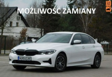 BMW Seria 3 2021 BMW Seria 3 2.0D z Gwarancja Line Shadow Model 2022r 2.0 Diesel 150KM