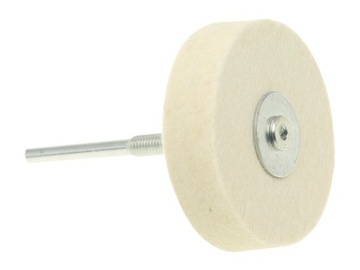 TARCZA POLERSKA FILCOWA 100x20 FILC NA TRZPIENIU