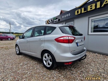 Ford C-MAX II Minivan 1.0 EcoBoost 100KM 2013 Ford C-MAX Park Assist Nawigacja Hak Benzyna 101KM, zdjęcie 3