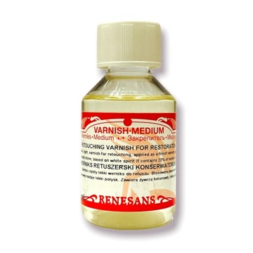 Werniks retuszerski konserwatorski 100ml Renesans