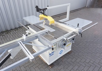 ПИЛА ЦИРКУЛЯРНАЯ ПИЛА HAMECH TKS-400 Циркулярная пила мощностью 5,5 кВт с подрезной пилой мощностью 0,55 кВт