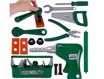 SKRZYNKA Z NARZĘDZIAMI ZESTAW MASTERKOWICZA